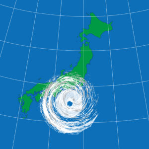 ＜速報＞【地域情報】非常に強い台風２０号は８月２４日の明け方、長野市に一番接近する予定です。