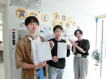 信州大学工学部学生さん