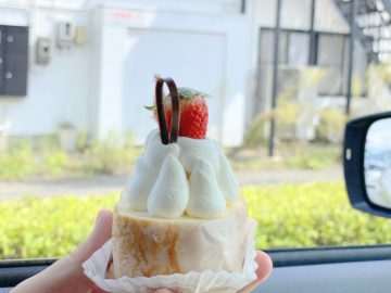 【お菓子のアトリエ エスポワール】長野市稲田のケーキ屋さん。土日限定販売のシュークリーム「パリシュープチベア」がめちゃくちゃ美味しい！