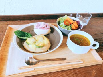 【カフェ日々】手作りパンプレート美味しい☆かき氷や固めのプリンも美味しい！おひとり様で行きやすいカフェです。