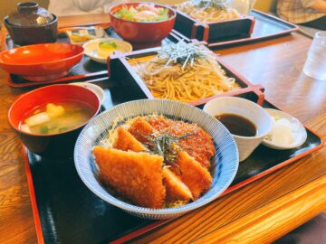 【松葉屋そば店】須坂市のコスパ最強な蕎麦屋さん！ミニソースかつ丼もめちゃくちゃうまいです！
