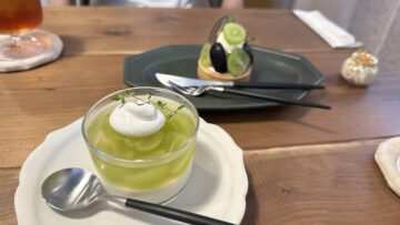 【COTO cafe（コトカフェ）】ぶどうタルト・シャインマスカットのヴェリーヌ最高なティータイムだった！