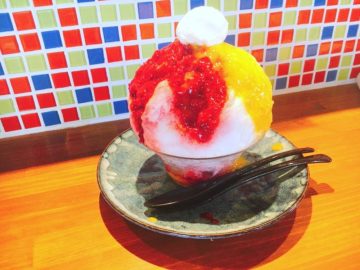 Polka Dot Cafe （ポルカ ドット カフェ）長野市かき氷