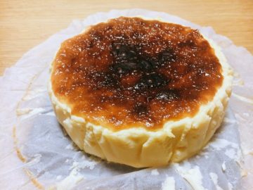 軽井沢トルタバスク風チーズケーキ