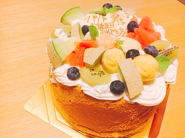 天使のケーキ（てんしのけーき）】誕生日には、可愛いデコレーション