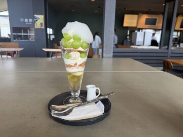 【SORA terrace(ソラテラス)】今の時期だから食べられる、格別のシャインマスカット