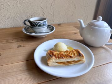 【cafe中寿美（なかずみ）】飯綱高原にひっそり佇む隠れカフェ☆テラス席はペット同伴も可能！デザートも美味い☆