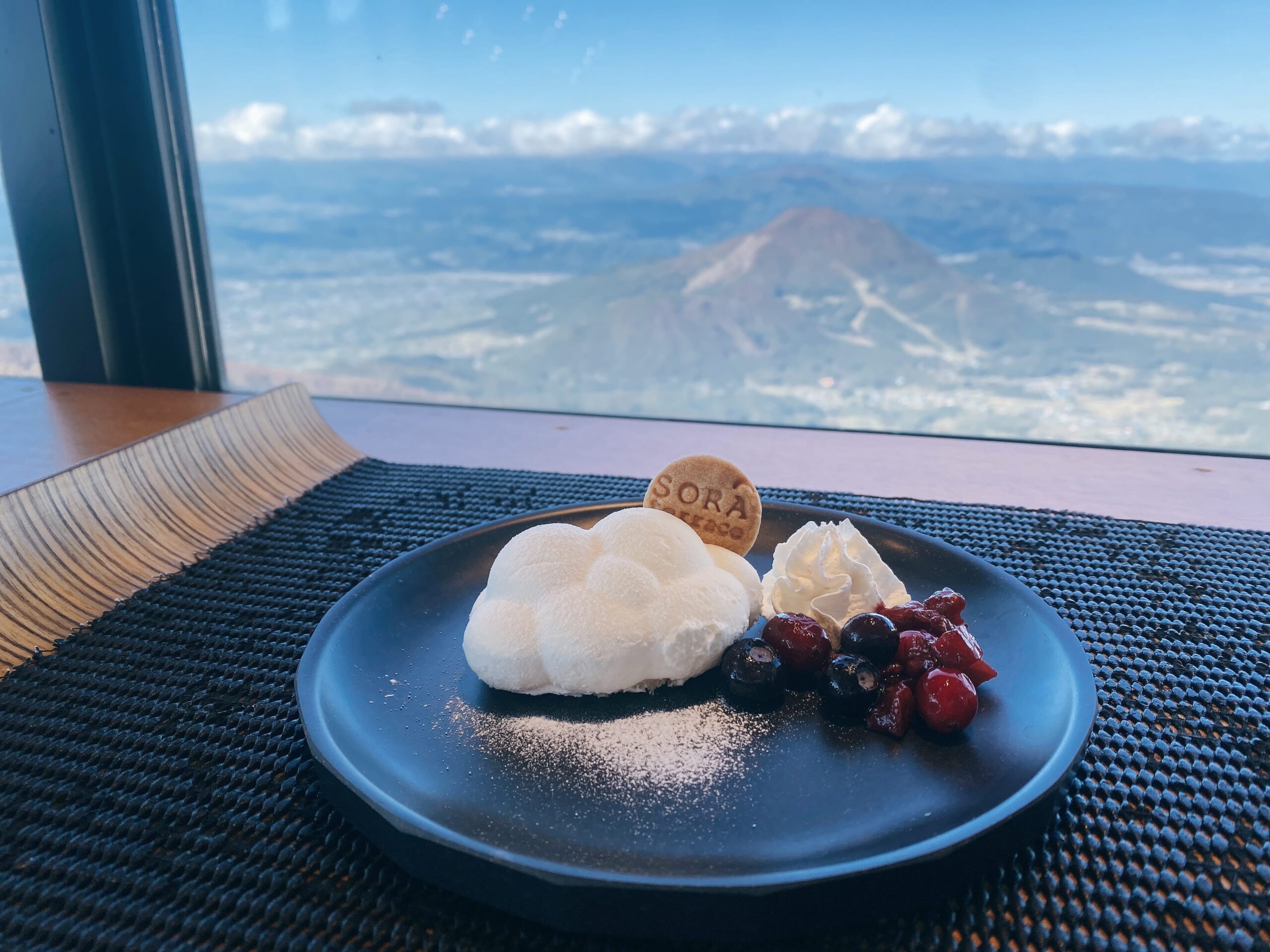 SORA terrace(ソラテラス)】そらくもケーキ美味しい！運が良ければ