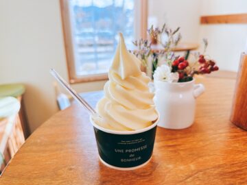 【ジョリーアンジュ】TBSテレビ「マツコの知らない世界」で取り上げられた生乳ソフトクリームがあるよ！